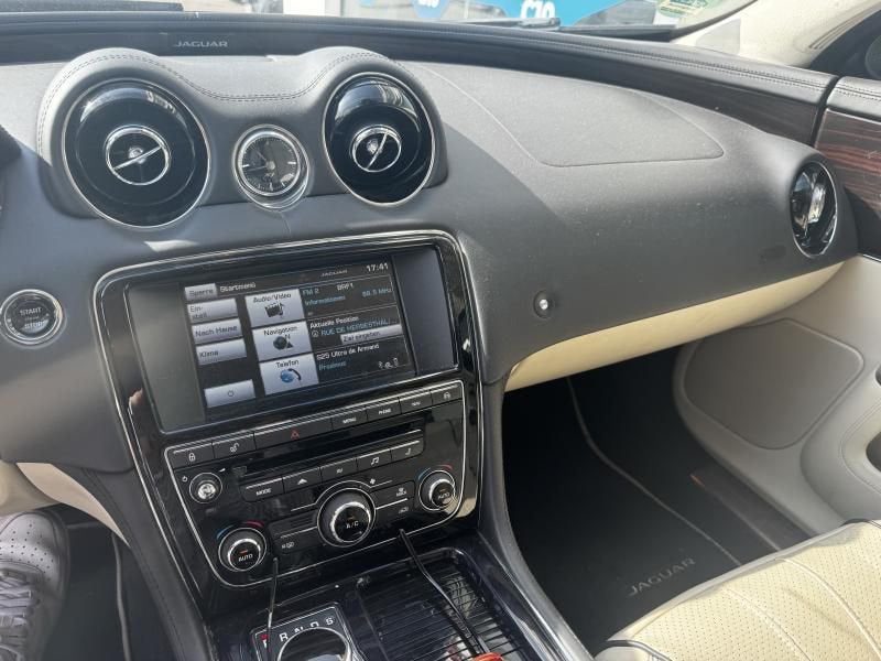 Jaguar XJ Premium Luxury (2015) Moteur cassé, Auto's, Automaat, Euro 5, Beige, Alcantara