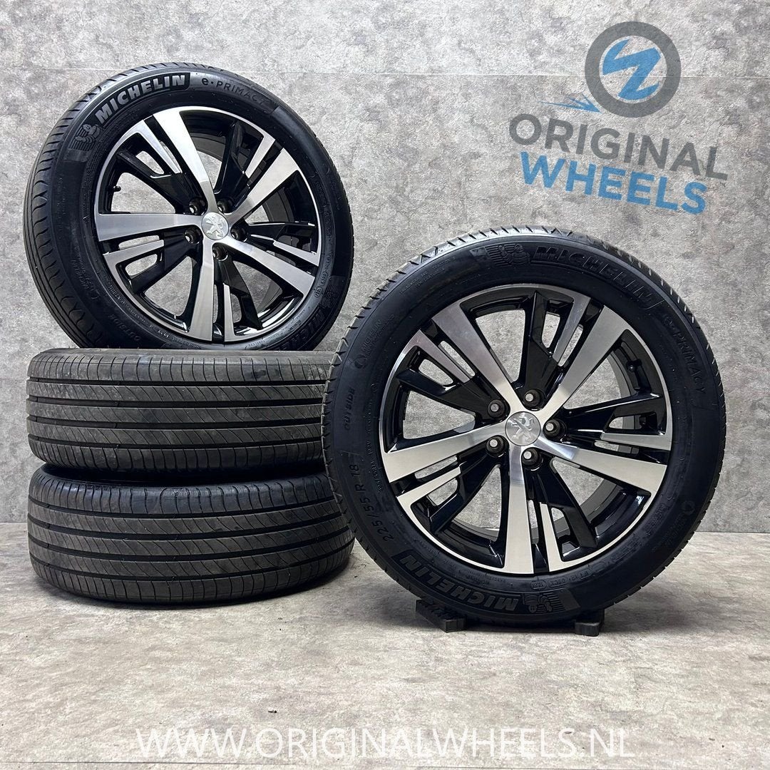 18 inch Detroit velgen + zomerbanden Peugeot 3008 5008, Autos : Pièces & Accessoires, Pneus et Jantes, Véhicule de tourisme, Pneus été