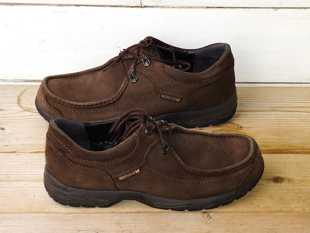 Mephisto homme nubuck EUR: 11, US: 11,5 en parfait état, Enlèvement ou Envoi, Chaussures à lacets, Comme neuf, Brun