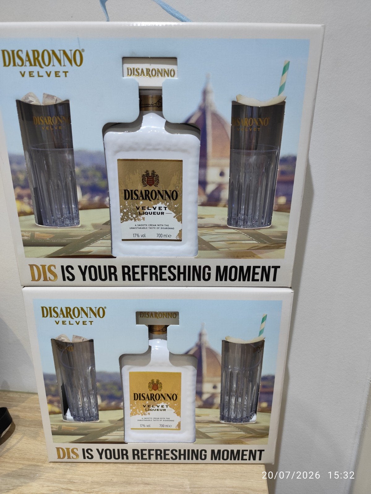 Lot de 2 amaretto disaronno, Enlèvement