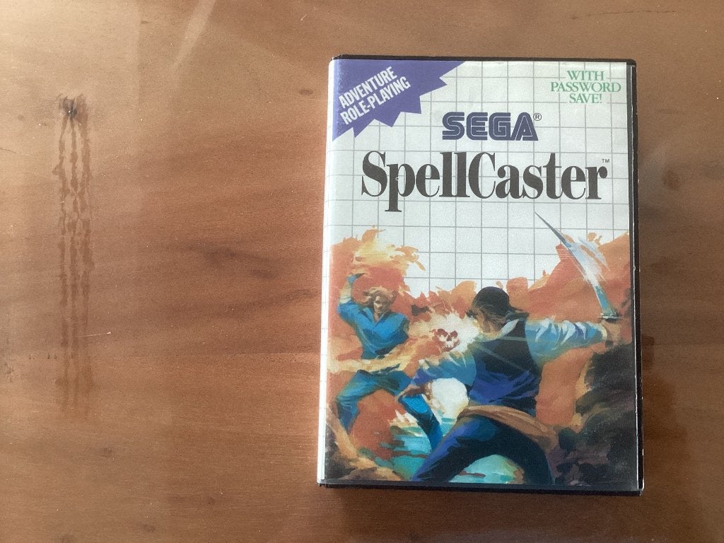 Spellcaster Sega master system boxed, Games en Spelcomputers, Ophalen of Verzenden, Gebruikt, Master System