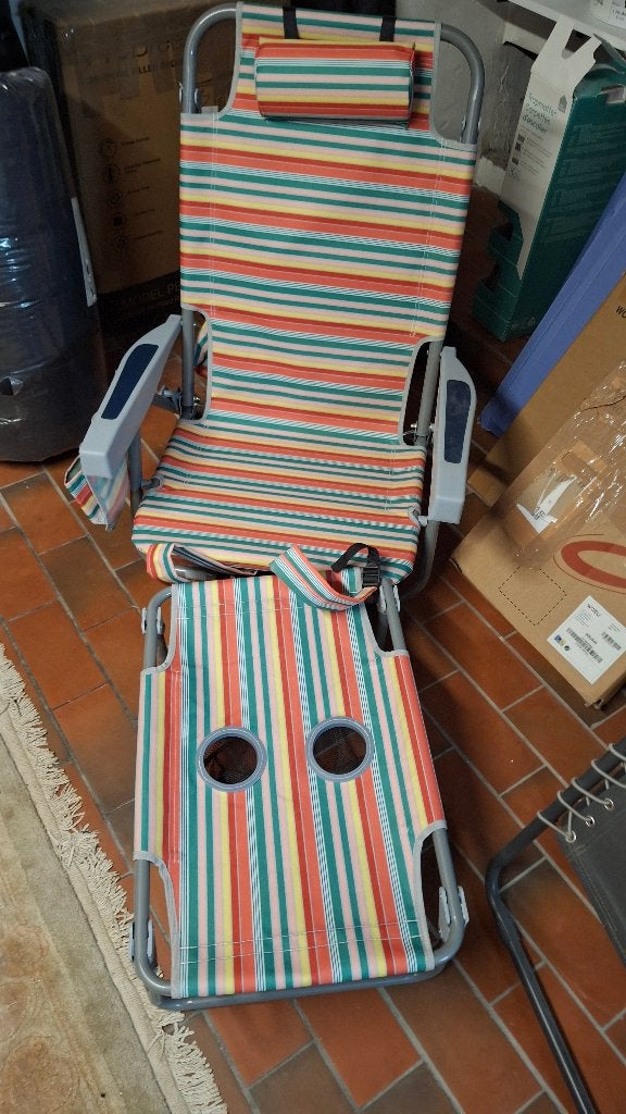 Strandstoel, Enlèvement, Neuf, Autres matériaux, Ajustable