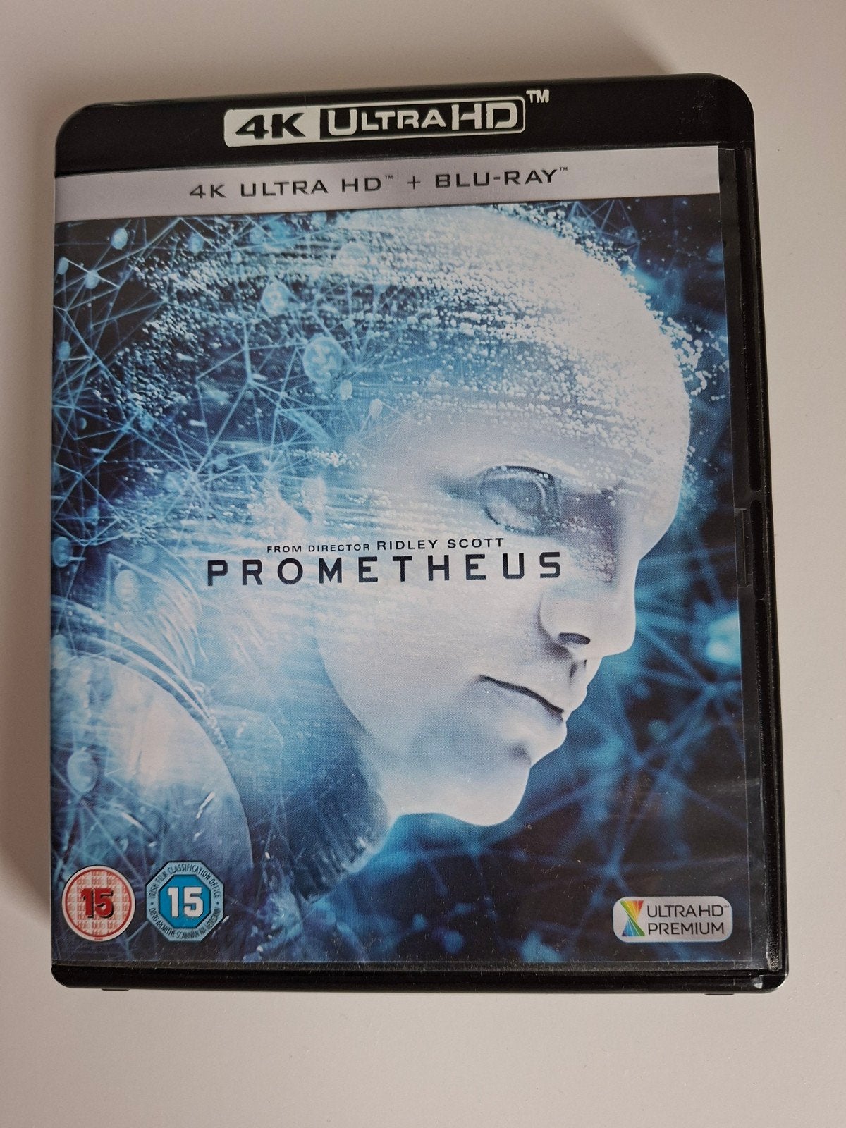 Prométhée 4K Ultra HD + Blu-ray, Enlèvement ou Envoi, Néerlandais, Néerlandais, Blu-ray