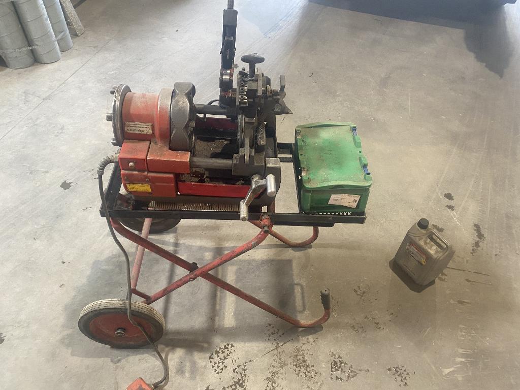 Rothenberger draadsnijmachine, Doe-het-zelf en Bouw, Ophalen, Gebruikt