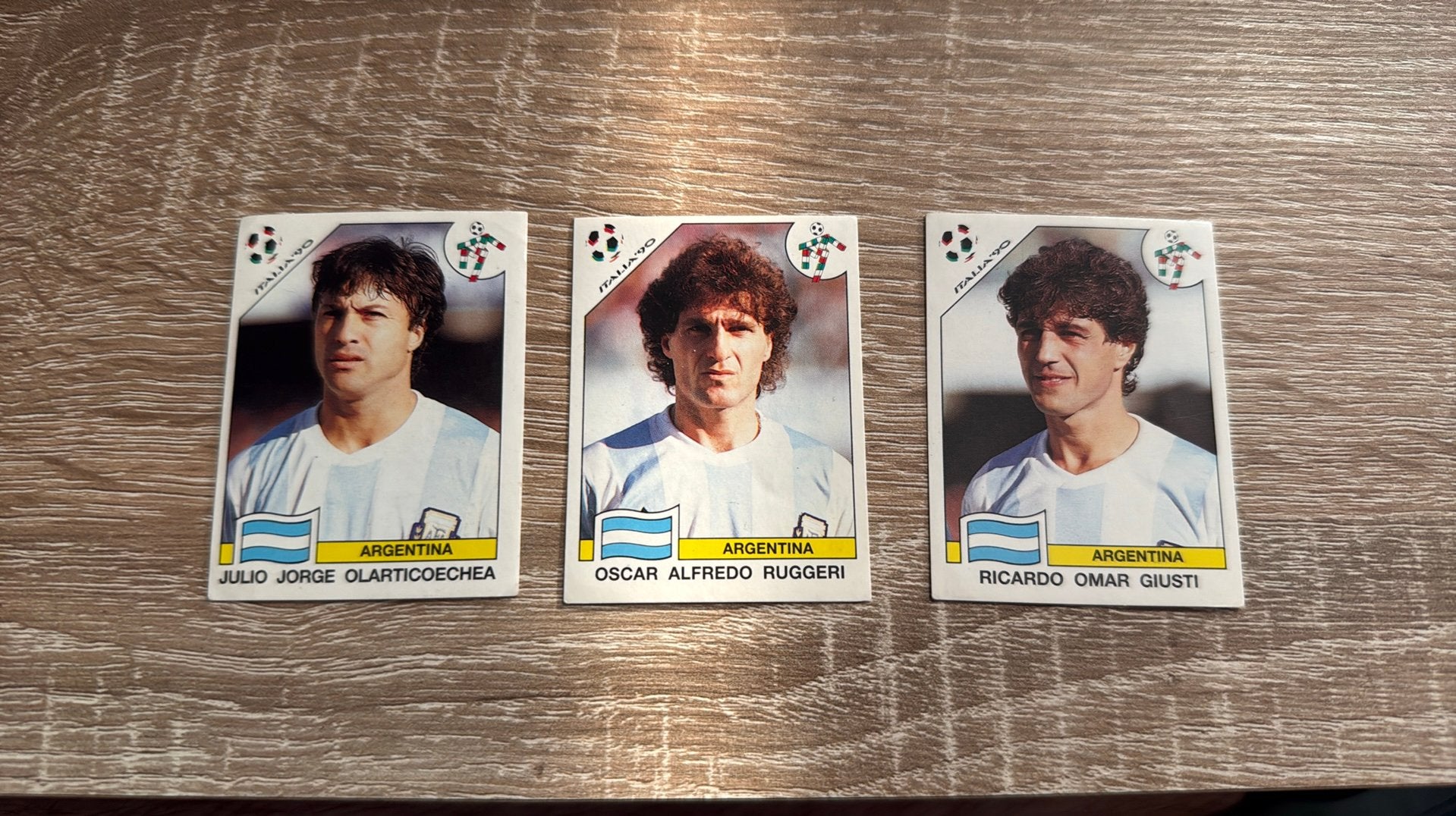 3 stickers wk 90 (finalisten argentinië), Enlèvement ou Envoi