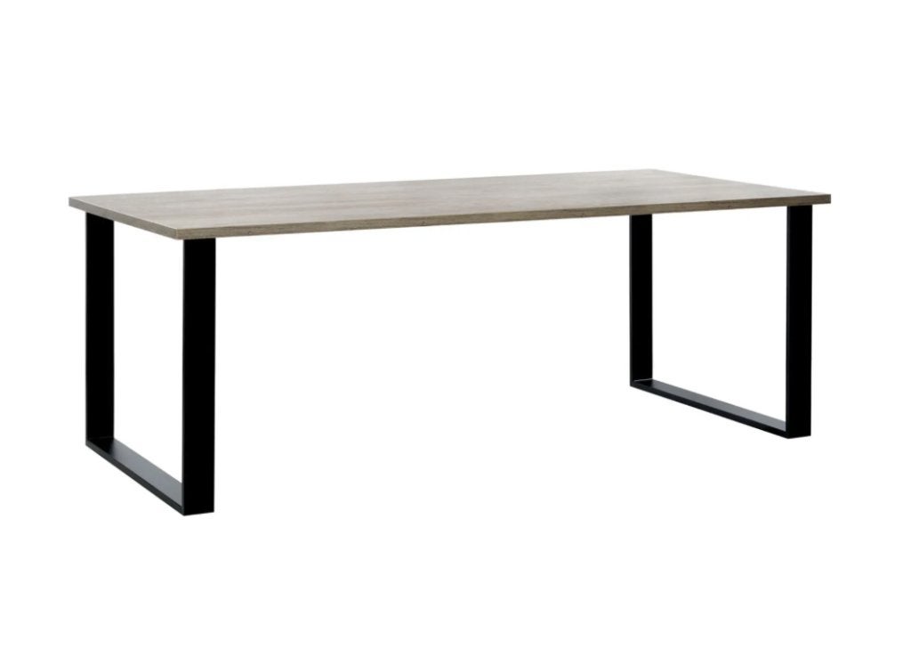 Tafel Como 2 200x95cm - melamine - humus eik, Ophalen, Nieuw, 50 tot 100 cm, Vijf personen of meer