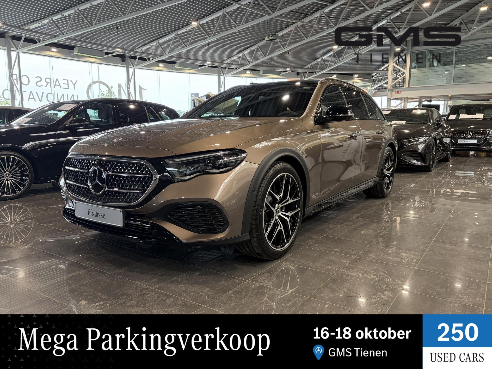 Mercedes-Benz E-klasse All-Terrain 220 d 4MATIC, Auto's, Automaat, 197 pk, Zwart, 4 cilinders
