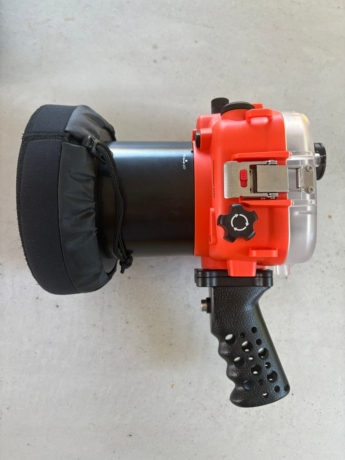 Salted Line underwater case Sony A7III/A7RIII 6'' Glass Port, Audio, Tv en Foto, Ophalen of Verzenden, Zo goed als nieuw, Sony