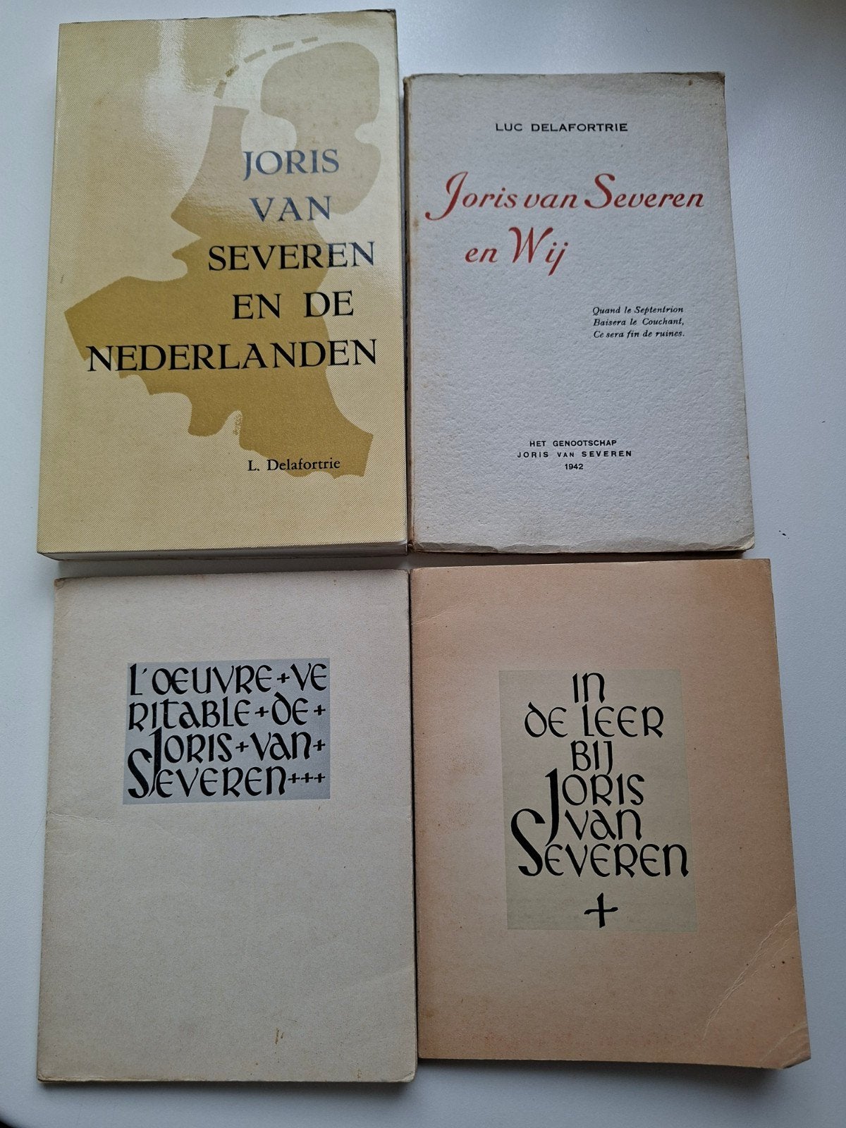 Joris van Severen Verdinaso Abbeville collaboratie, Ophalen of Verzenden