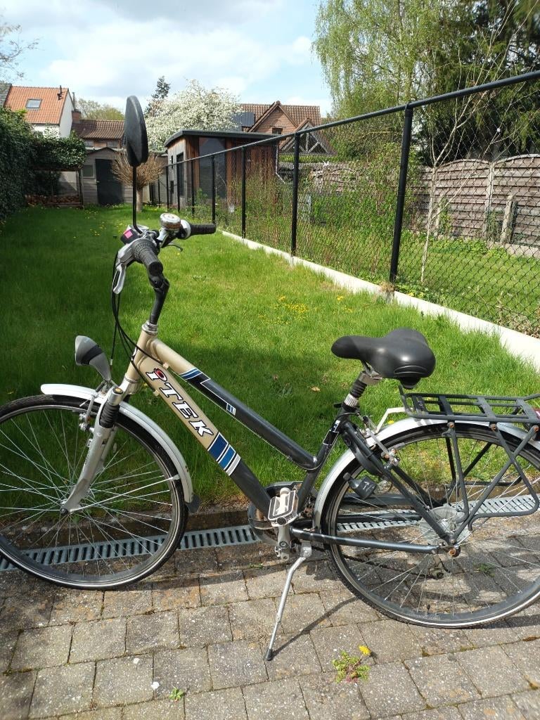 Damesfiets merk 'Itek', Fietsen en Brommers, Gebruikt, Velgrem, Versnellingen, 50 tot 53 cm