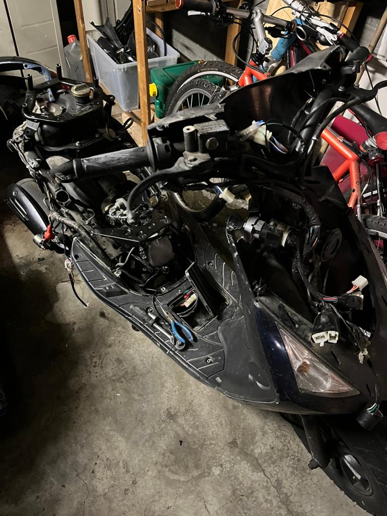 Scooter, Enlèvement, Utilisé, Autres marques