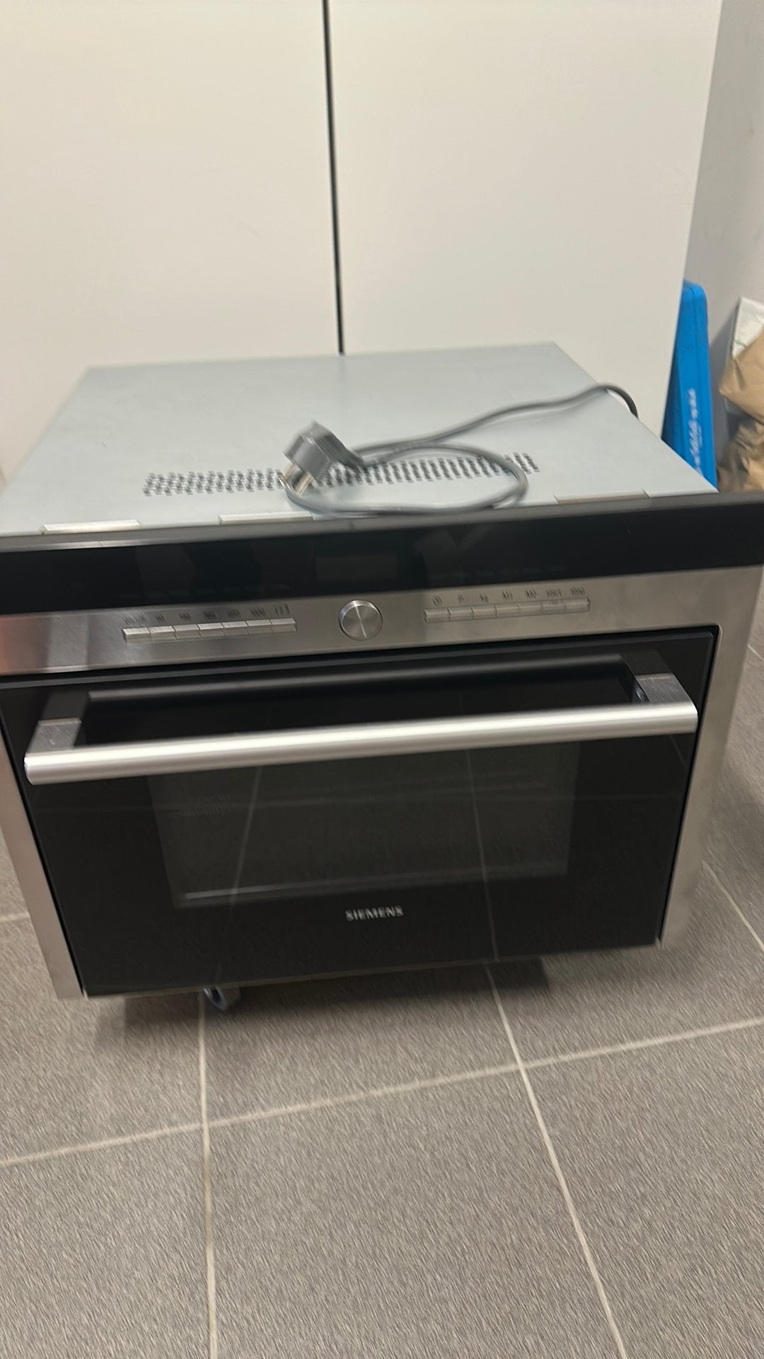 Siemens microgolfoven te Aalst, Electroménager, Fours, Enlèvement, Comme neuf, Siemens