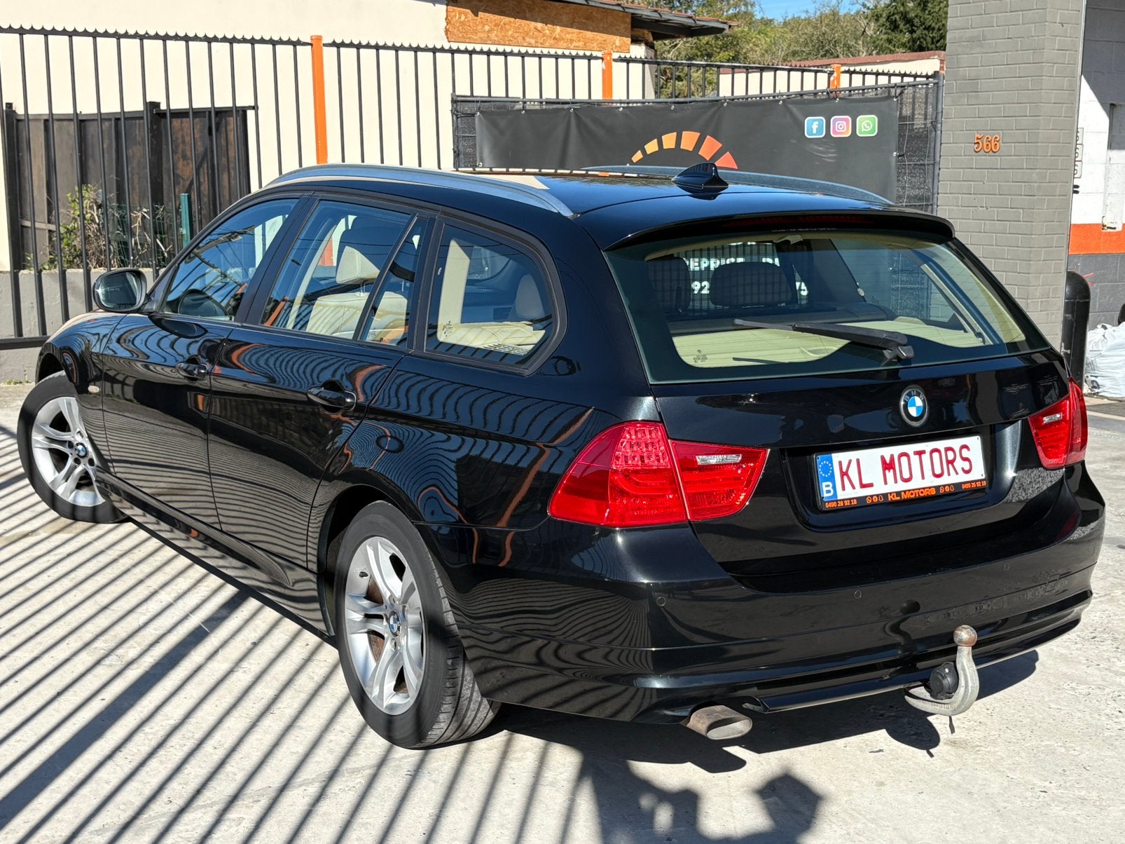 BMW 320D E91 TOURING PACK SPORT 2012 191 000KM CARPASS, Autos, Cuir, Euro 5, Achat, Beige