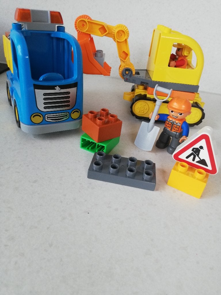 duplo 10812 bouwplaats, Ophalen of Verzenden, Compleet, Duplo