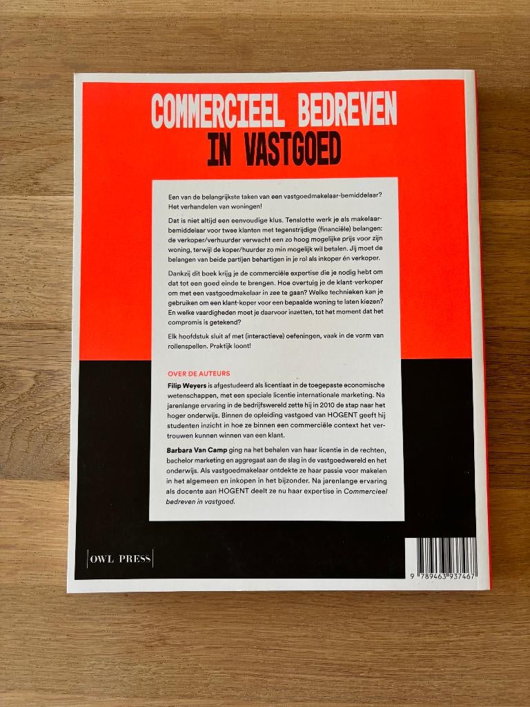 Commercieel bedreven in vastgoed, Boeken, Ophalen of Verzenden, Nieuw