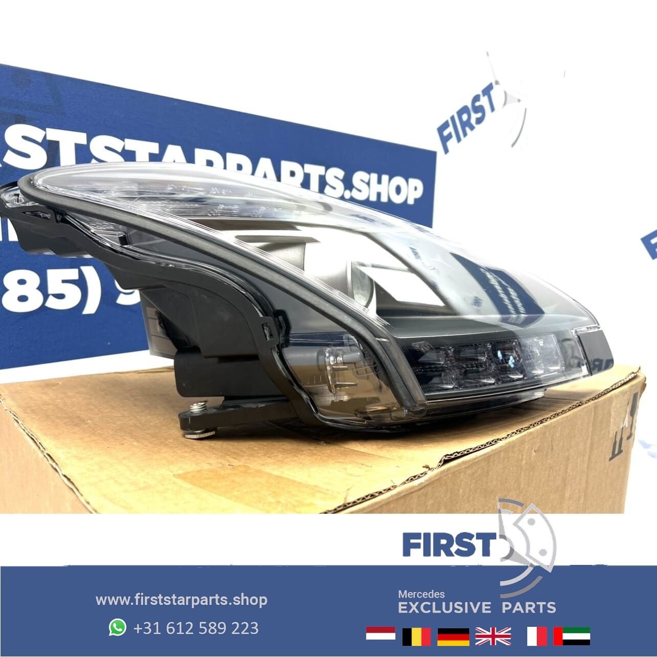 C197 R197 SLS SLS63 SLR AMG LED KOPLAMP RECHTS Mercedes 2010, Gebruikt, -, Ophalen of Verzenden, -