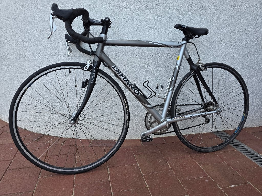 Koersfiets alu, Ophalen, Gebruikt