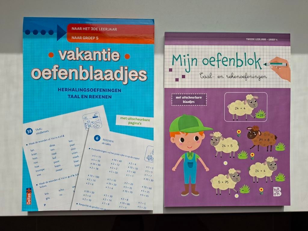 Oefenblaadjes tweede naar derde leerjaar, Ophalen