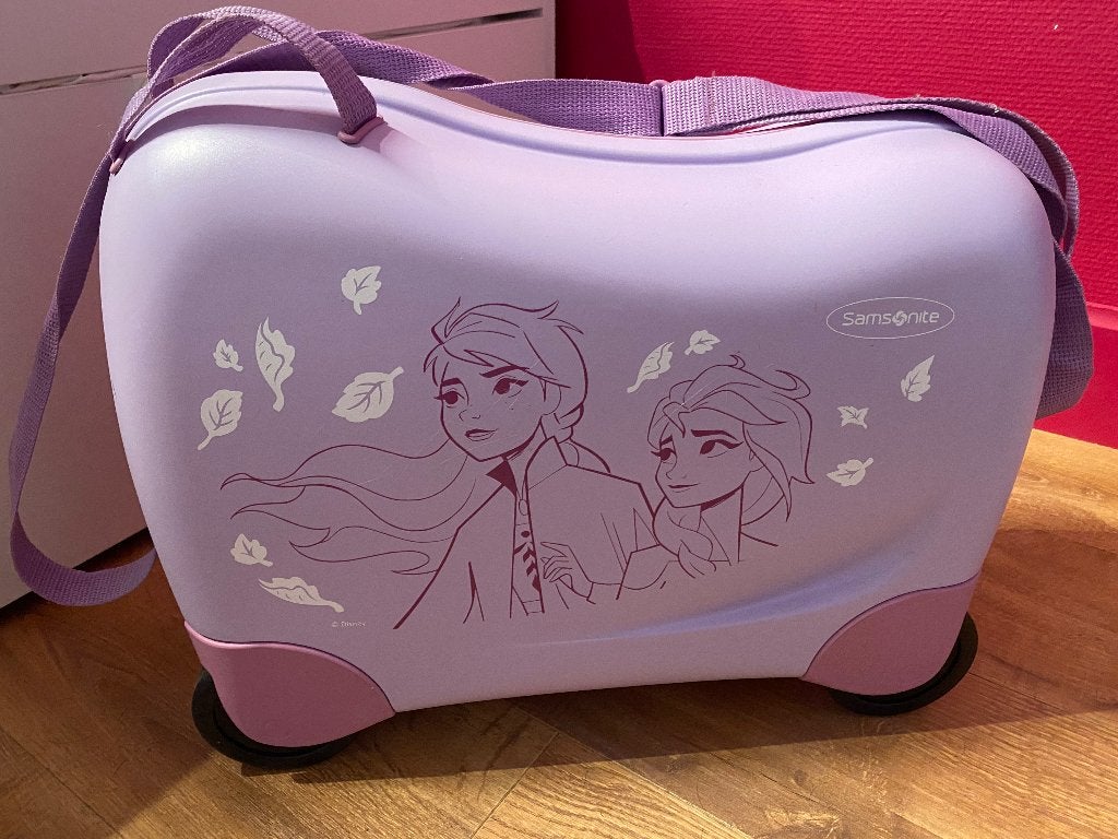 Samsonite Disney zit koffer / spinner Frozen, Ophalen, Zo goed als nieuw