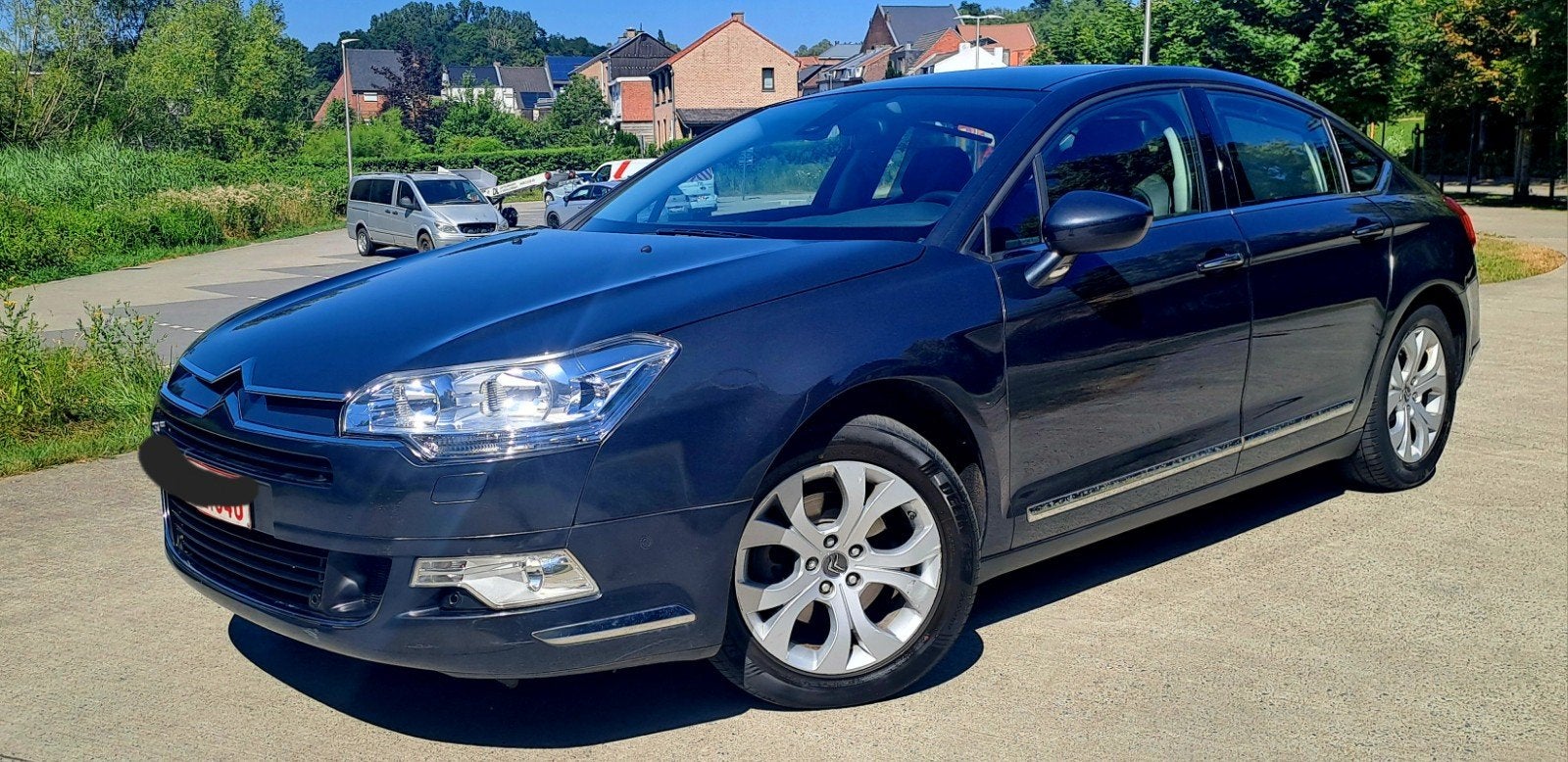 Citroen C5 1600cc ess Exclusive. 32000km ! 1er propriétaire., Autos, Cuir, Euro 5, Boîte manuelle, Entretenue par le concessionnaire