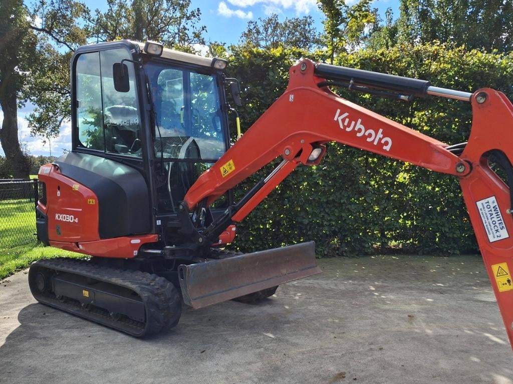 Kubota KX030-4 HI, minigraver, BJ2023, Demo!, Enlèvement
