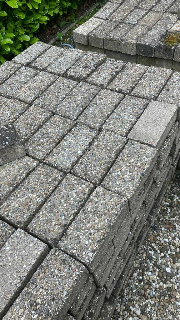 Beton klinkers, Béton, Enlèvement, Utilisé, Briques