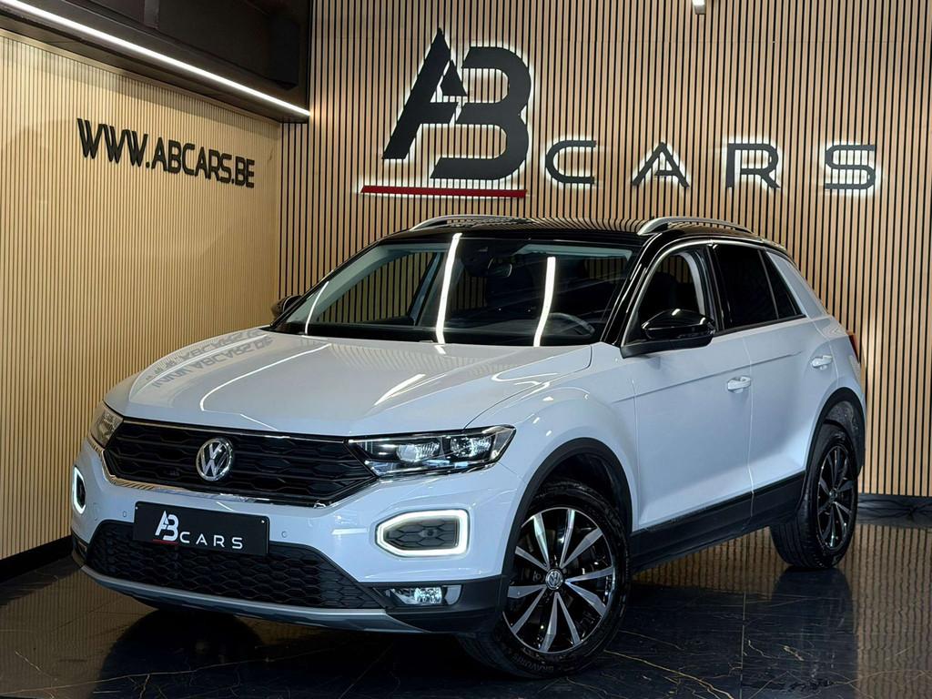 Volkswagen T-Roc 1.0 TSI Style * GARANTIE 12 MOIS *, Stof, Gebruikt, 116 pk, Wit