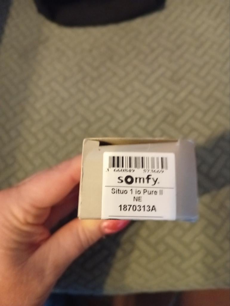 Somfy Situo 1 io pure II, Ophalen