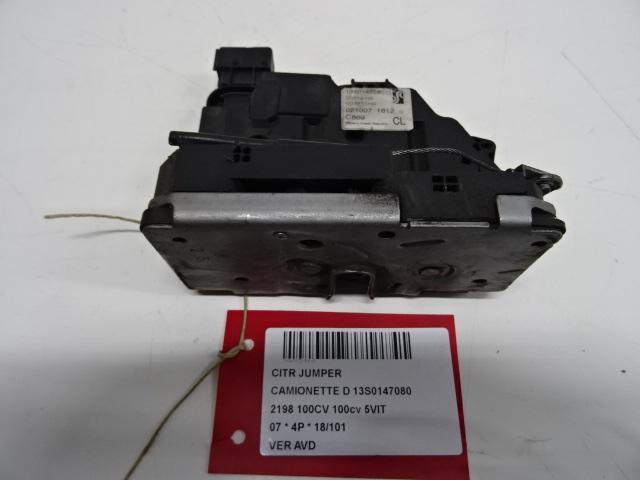 SERRURE DE PORTE AVANT DROITE Jumper (U9) (977713-100), Utilisé, Droite, Citroën