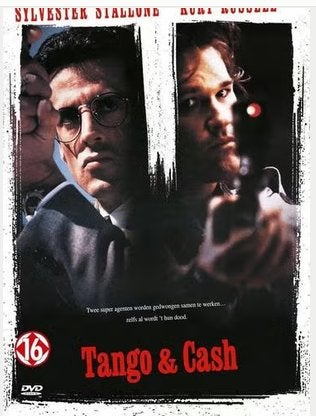 Tango & Cash (1989) Dvd Sylvester Stallone, Kurt Russell, Gebruikt, Vanaf 16 jaar, Actie, Ophalen of Verzenden