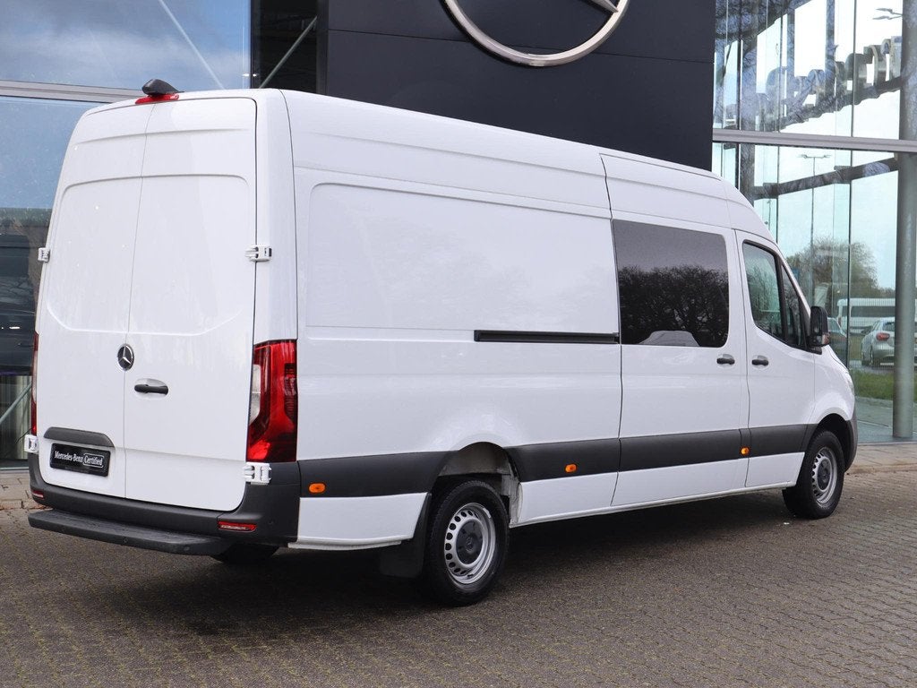 Mercedes-Benz Sprinter 317 CDI L3H2 2x SCHUIFDEUR(LINKS ELEC, Auto's, Automaat, Gebruikt, Euro 6, Wit
