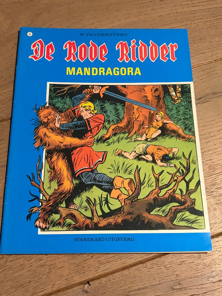 De Rode Ridder - 56 - Mandragora, Eén stripboek, Ophalen of Verzenden, Gelezen, Willy Vandersteen