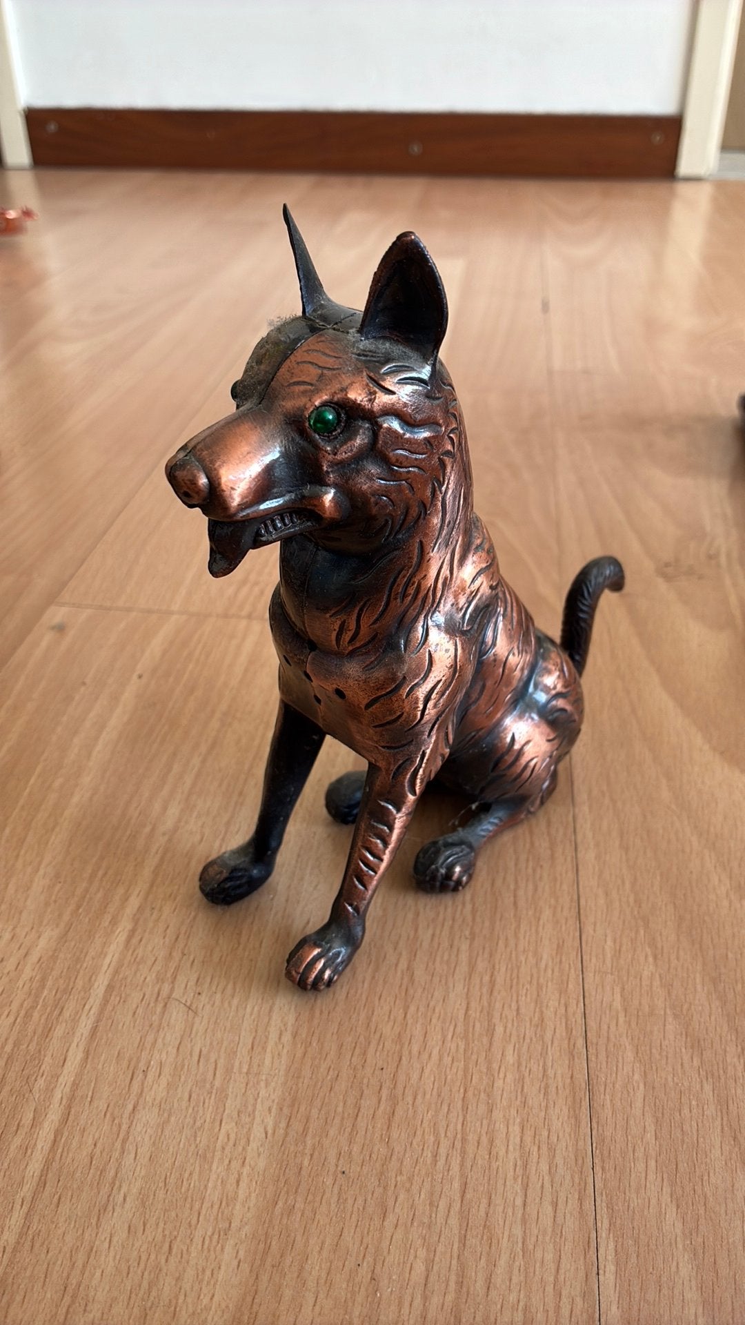 Vintage herdershond aansteker jaren 60/70, Antiek en Kunst, Ophalen