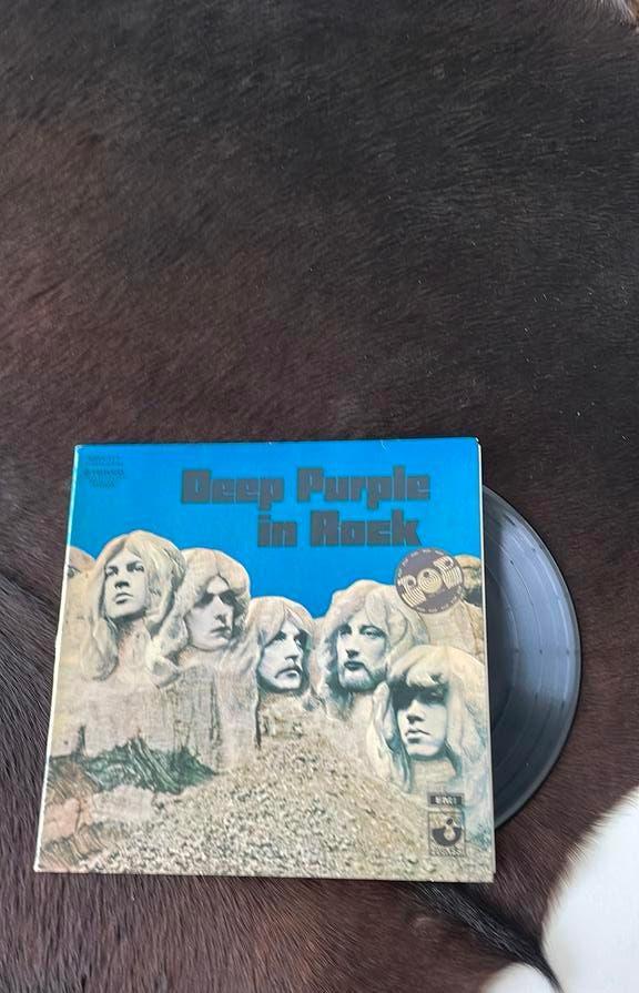 Deep Purple — In Rock — Originele Franse persing (Harvest), Cd's en Dvd's, Gatefold hoes, Ophalen of Verzenden, Gebruikt