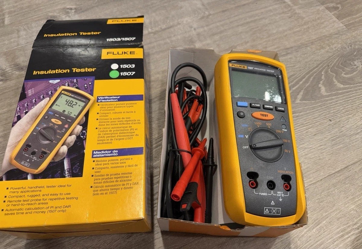 Compteur d'isolation Fluke 1507, Bricolage & Construction, Envoi