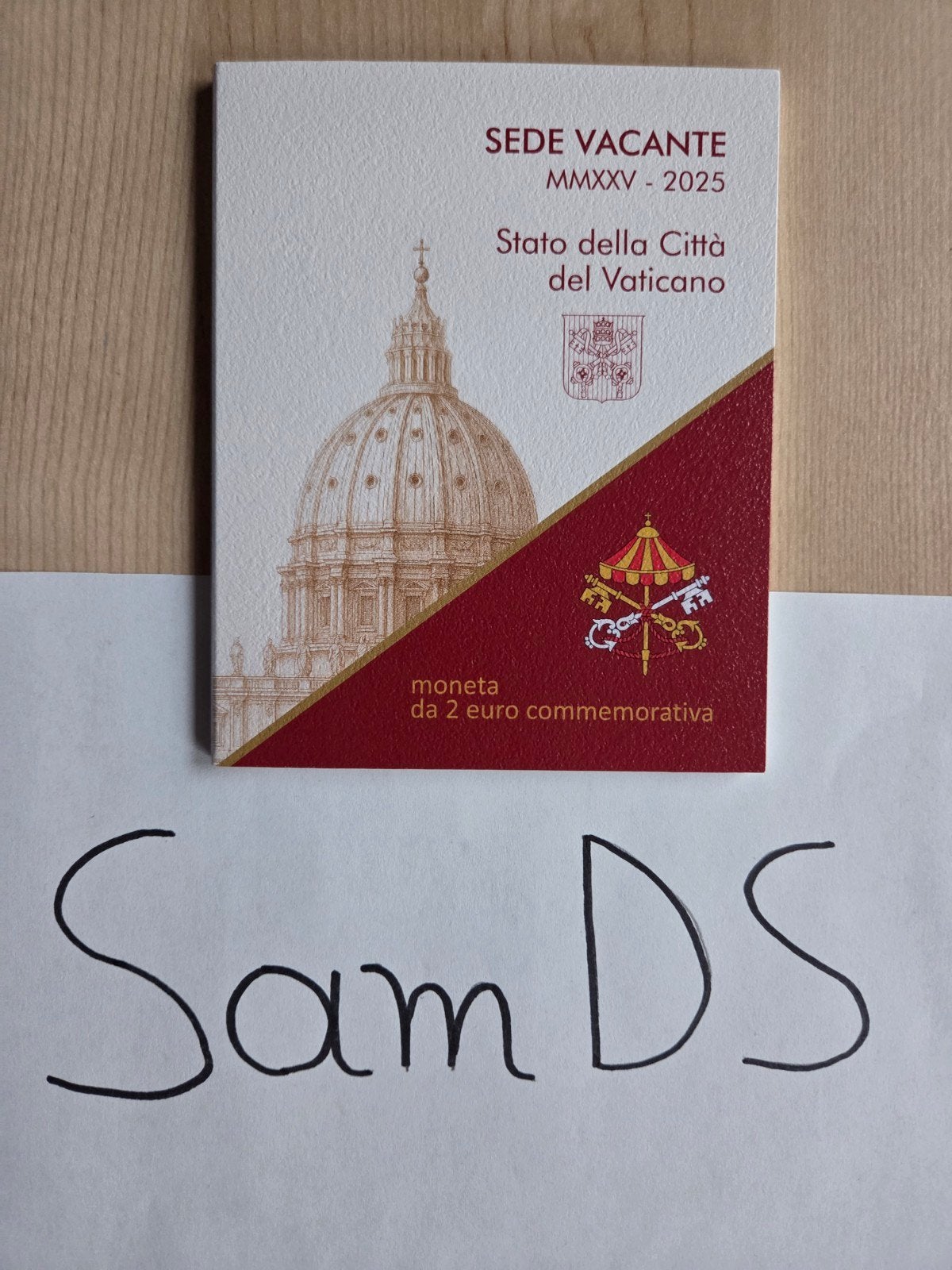 2 Euro BU Sede Vacante 2025 Vaticaan, Postzegels en Munten, Munten | Europa | Euromunten, Ophalen of Verzenden, Vaticaanstad, 2 euro