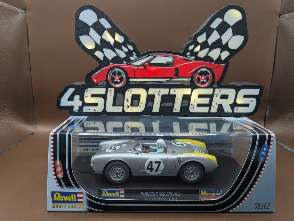 Revell Monogram Porsche 550 Spyder # 47 Le Mans 1954, Ophalen of Verzenden, Gebruikt, Auto