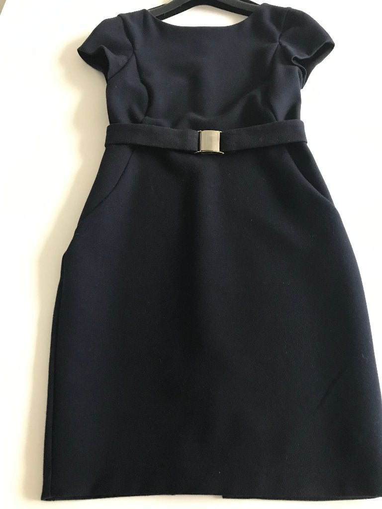 Blauw kleed met riem maat S van ZARA, Blauw, Zara, Ophalen of Verzenden, Zo goed als nieuw