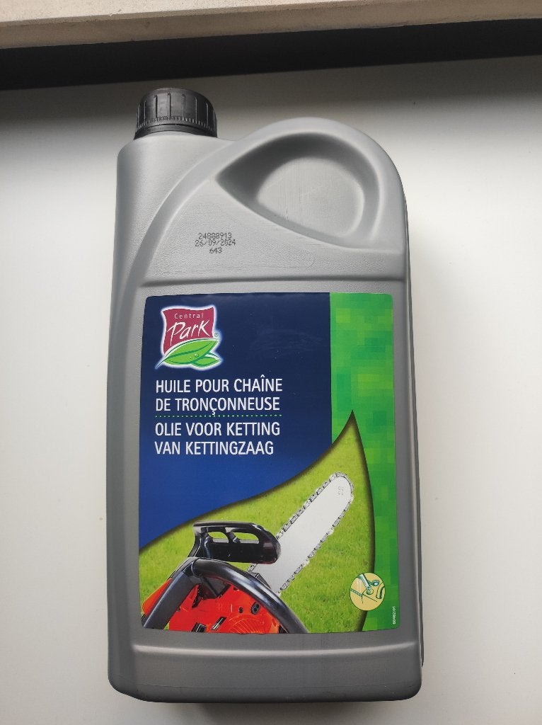 Olie kettingzaag, Ophalen, Gebruikt, Kettingzaag