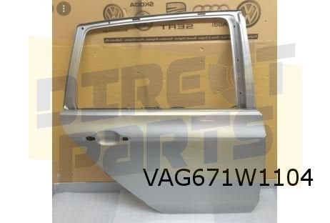 Volkswagen Golf VII Sportsvan (3/14-9/20) achterportier Rech, -, -, -, Verzenden