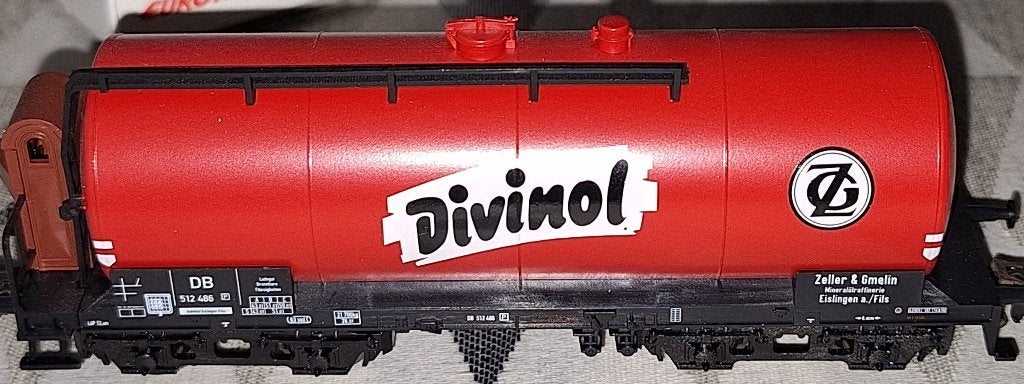 Märklin HO 46519 ketelwagen "Divinol" van de DB, Enlèvement ou Envoi, Comme neuf, Wagon, Märklin
