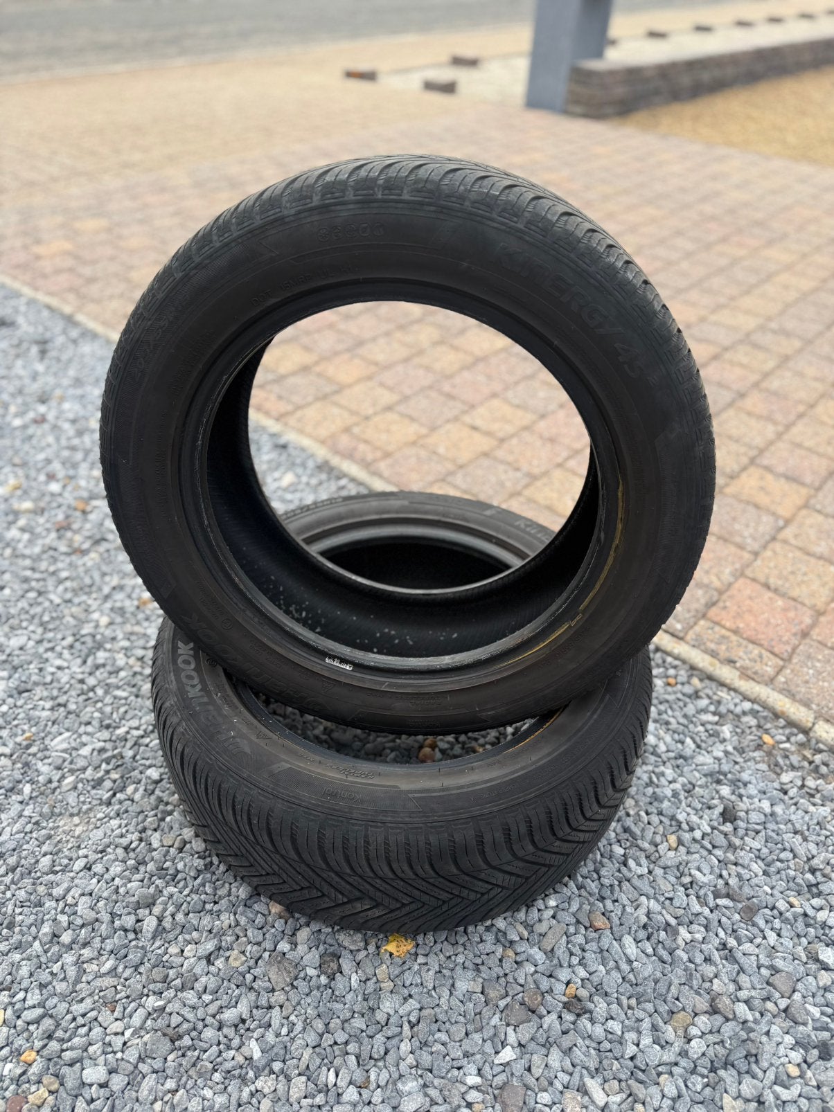 2x hankook 205/55/r16 94v, Auto-onderdelen, Ophalen, Gebruikt, 16 inch, 205 mm