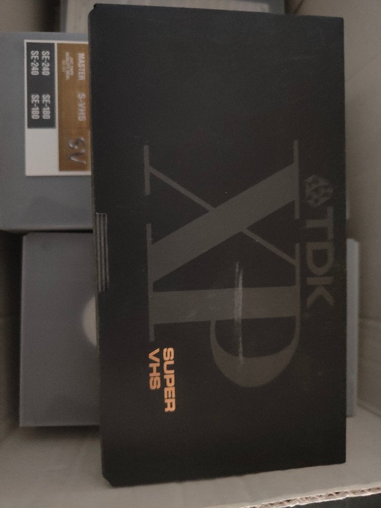 SVHS S-VHS videobanden, Enlèvement, VHS ou SVHS, Cassette (vidéo)