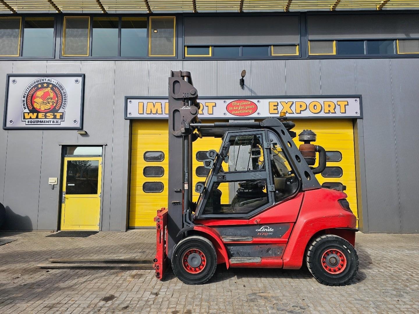 Linde H70D-03 WE1790, Diesel, Heftruck, Linde