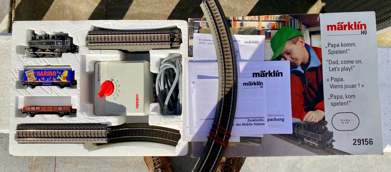 Märklin H0 startset 29156 – compleet met voeding, Collections, Enlèvement, Comme neuf