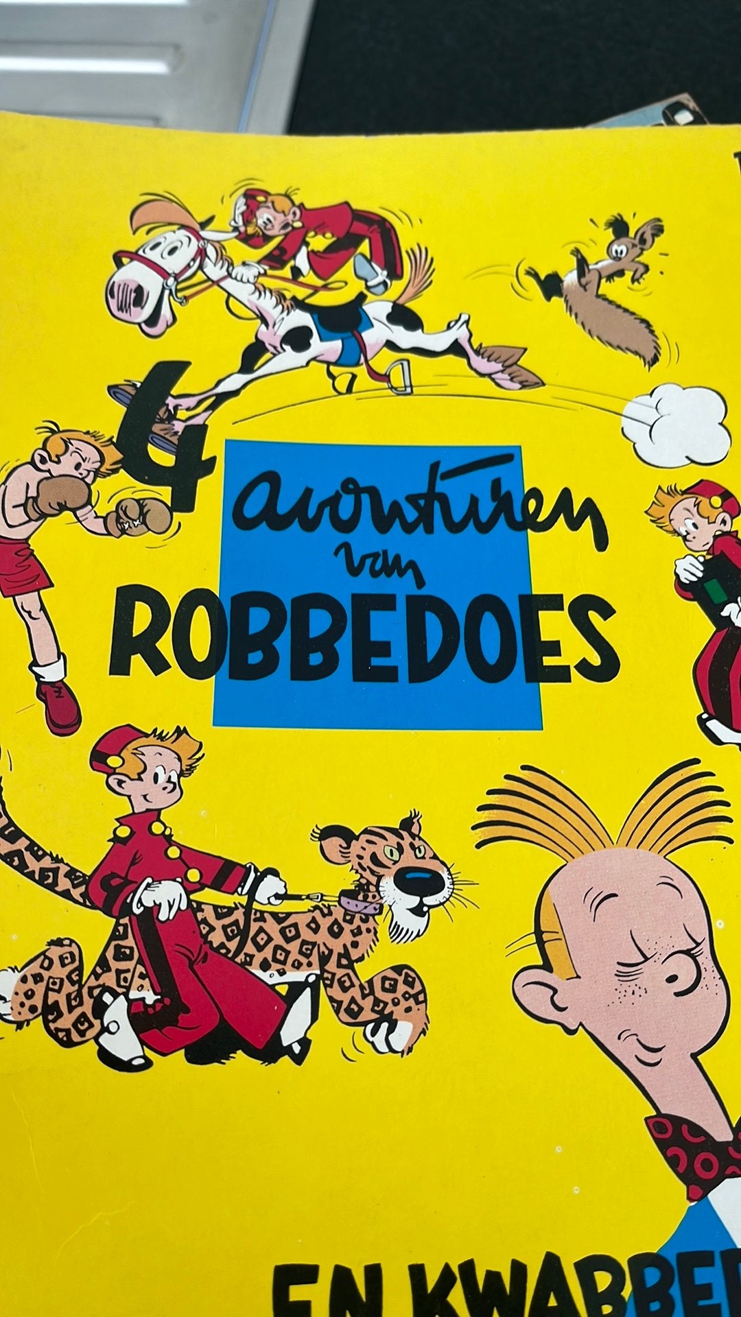 Volledige reeks Robbedoes, Enlèvement