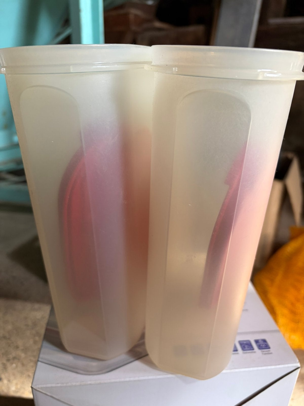 Tupperware doos ontbijtgranen, Gebruikt, Luchtdicht, Bewaardoos, Ophalen of Verzenden