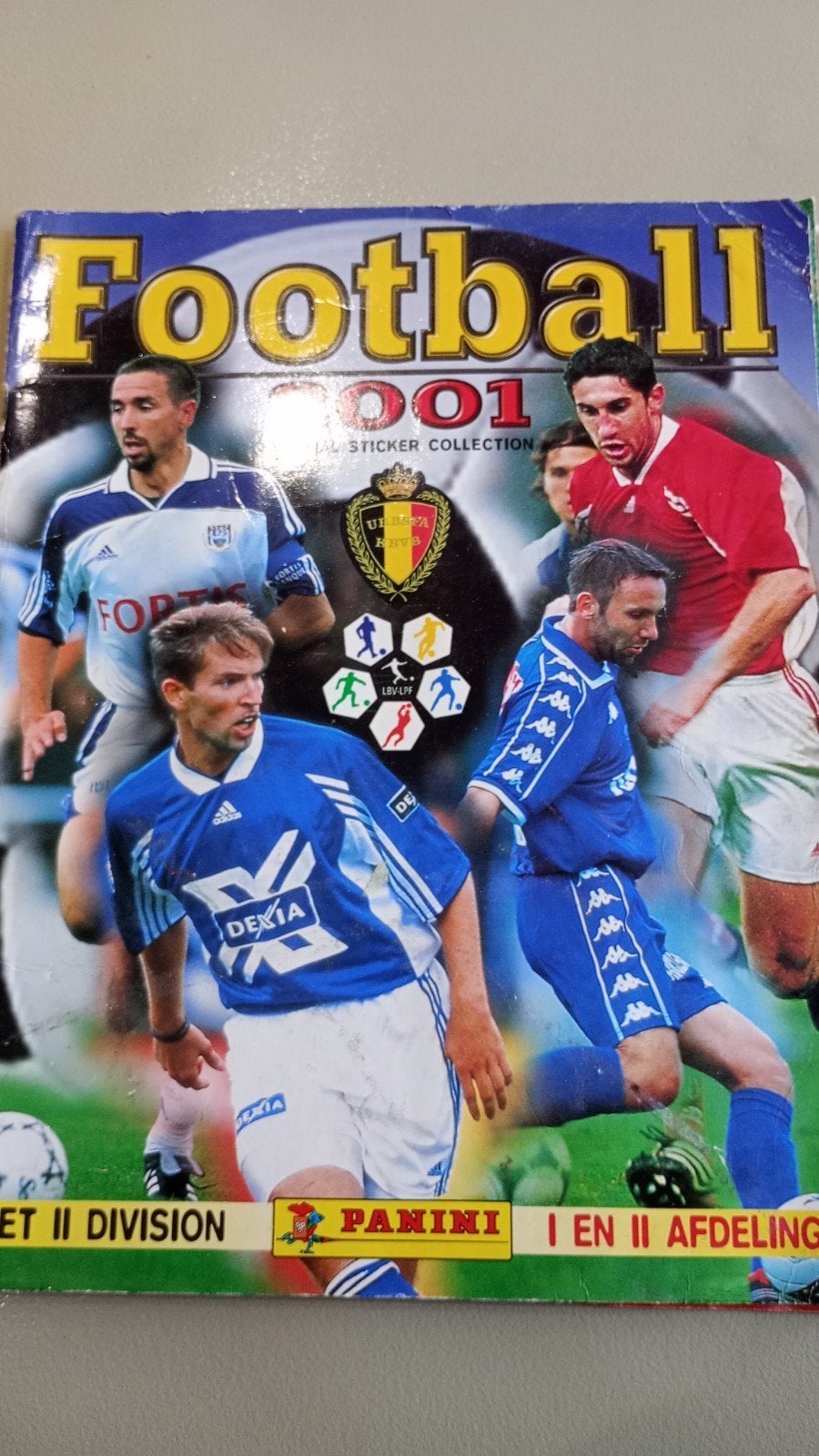Album panini 2001, Enlèvement ou Envoi