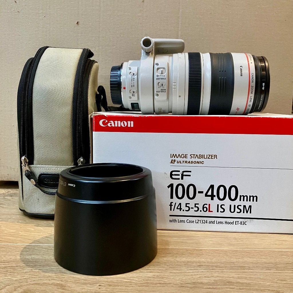 Canon EF 100-400mm F/4.5-5.6 L IS USM (schuifzoom), Audio, Tv en Foto, Foto | Lenzen en Objectieven, Ophalen