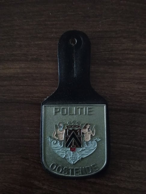 Oude Borstzakhanger  van de gemeentelijke politie, Verzamelen, Militaria | Algemeen, Ophalen of Verzenden, Rijkswacht, Embleem of Badge